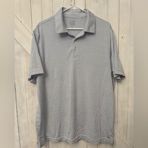 XL - Champion Striped Duo Dry Polo Shirt - Worn Once